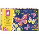 Janod Kreatívná sada Farebný piesok s trblietkami Motýle Atelier Midi