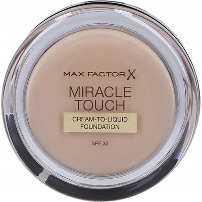 Max Factor Miracle Touch Skin Perfecting vysoce krycí make-up SPF30 045 warm Almond 11,5 g