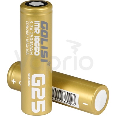 Golisi G25 Golden batéria 18650 20A 2500mAh