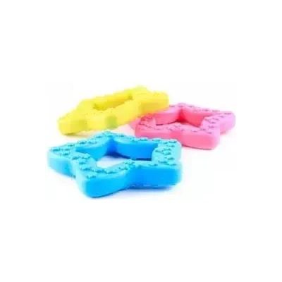 Играчка за куче каучуковa звезда плоска (10505)