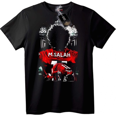 NOONEBRAND Тениска М. Салах футбол - XS, Black