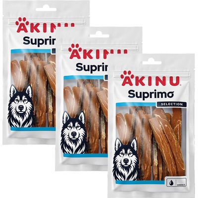 Akinu SUPRIMO SELECTION Kúsky lososa s mramorovanou kožou 3 x 75 g