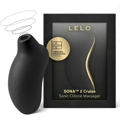 LELO Sona 2 Cruise - звуков вибратор за клитор (черен)