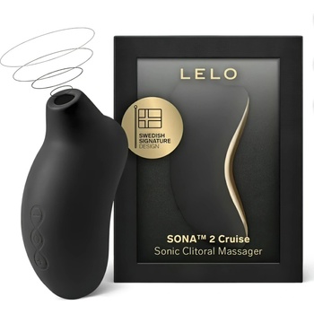 LELO Sona 2 Cruise - звуков вибратор за клитор (черен)