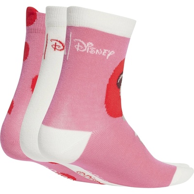 adidas Детски чорапи Adidas DISNEY MINNIE MOUSE SOCKS 3 PACK KIDS - Wht/Pnk fusion