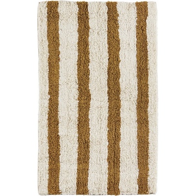 Madam Stoltz Tufted Mustard Stripe 50 x 80 cm