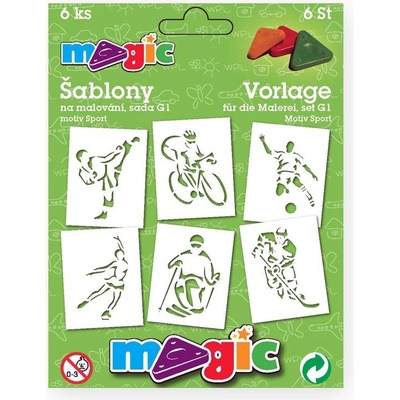 Primo Magic Papírové šablony sada G1 Sport