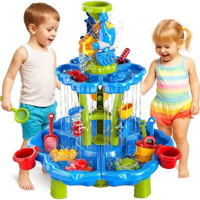 Woopie vodní a písečný stolek 2v1 XXL aquapark s delfínem – Hledejceny.cz
