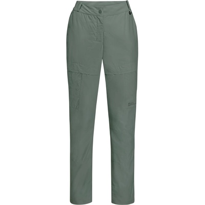 Jack Wolfskin Дамски туристически панталон Jack wolfskin Women's Barrier Pant Walking trousers - Hedge Green - размер 34 (EU) (110-1361-0211)