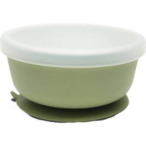 Lorelli Силиконова купа с вакуум и капак Lorelli - Fresh Green (10230640004)