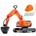 Falk Bager Kubota KX085-5 с отваряща се седалка и каска (142)
