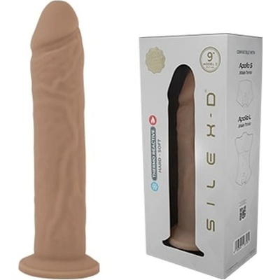 Silexd realistic penis model 9 liquid silicone 22.8 cm