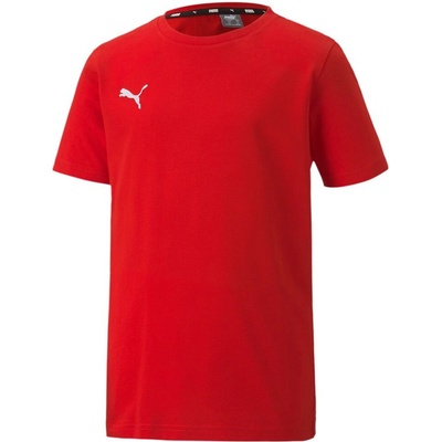 Puma Jr Teamgoal 23 Casuals Tee 656709-01 červené