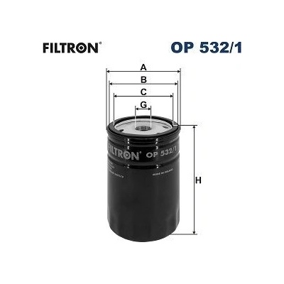 Olejový filter FILTRON OP 532/1