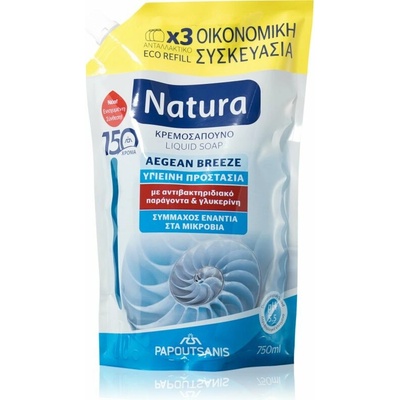 Papoutsanis Natura Aegean Breeze náhradná náplň 750 ml