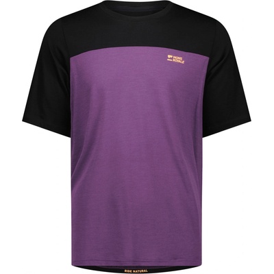 Mons Royale Diversion Merino Boysenberry/Black pánský