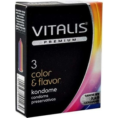 Vitalis Premium Single Color & Flavour 3 multi-colored