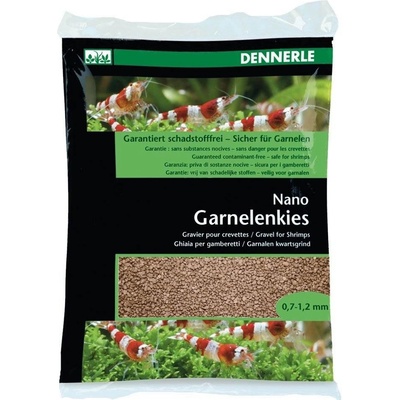 Dennerle Nano Garnelenkies, Borneo Braun 2Kg