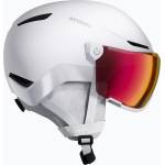 Atomic Скиорска каска Atomic Revent Visor Photo white heather/red photo