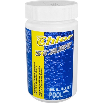 BLUE POOL chlór štart granulát 1 kg