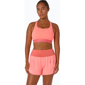 ASICS Спортен сутиен ASICS Road Compression sun coral