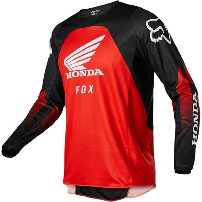 Fox Racing 180 HONDA čierno-červený