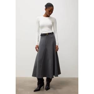 Answear. LAB разкроена пола с вискоза (AW26-019.itjr)