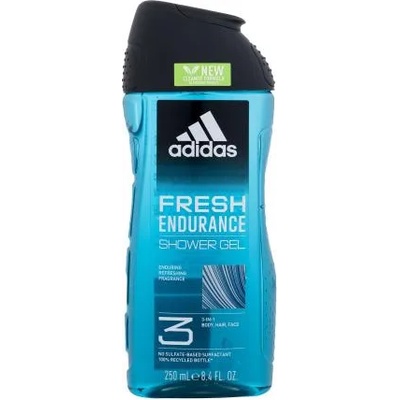 Adidas Fresh Endurance Shower Gel 3-In-1 New Cleaner Formula Душ гел 250 ml за мъже