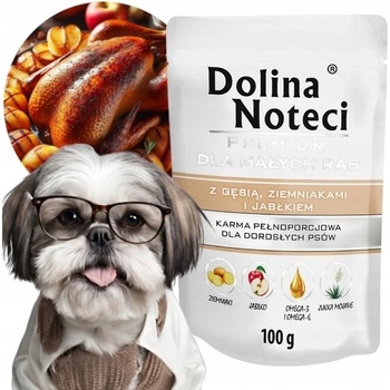 Dolina Noteci Premium Small Breed with Goose Potato and Apple 100 g
