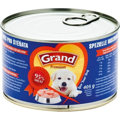 Grand štěně speciální masová směs 405 g