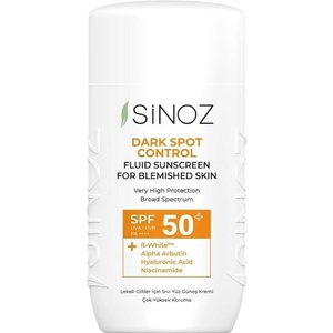 SiNOZ Слънцезащитен флуид против пигментация, SPF50+, 50 ml - ozone
