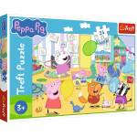 Trefl Пъзел Trefl от 24 макси части - Прасенцето Пепа играе с приятели (14367) - baby
