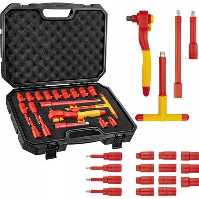 NEO gola sada 1/2" 19-dielna VDE 1000V