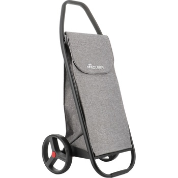 Rolser Количка за пазаруване Rolser Com 8 Tweed черна рамка сива (COH013 1022)