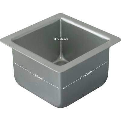 PME Čtvercová forma na dort 102x102x76 mm 4x4x3"