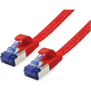 Valueline Patch кабел FTP CAT6a с плосък дизайн 1, 5 м, червен 21.99. 2124-40 (21.99.2124-40)
