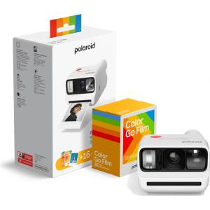 Polaroid Go Gen 3 White Bundle + Go Color Film 16 Photos (006660)
