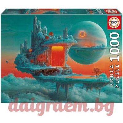 Educa Пъзел educa 20237 - 1000 части - Планета от огън и лед (edu20237)