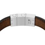 Fossil гривна мъжка от кожа Everett (JF04988040)