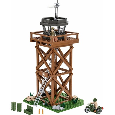 COBI 3125 World War II Americká kontrolná veža 1:35