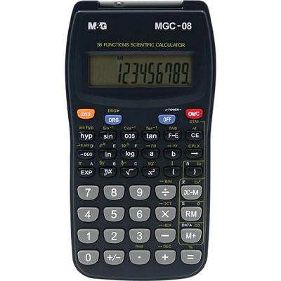 Научен калкулатор m& g c-08 Черен (c-08)