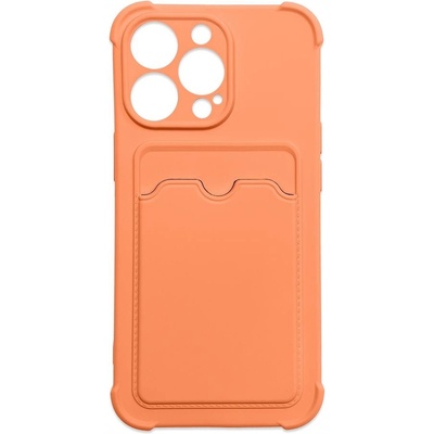 HQWear Кейс с отделение за карти HQWear за iPhone 13 Pro Max, Оранжев (9145576234648)