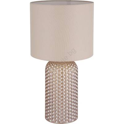 GLOBO 21735CH - Настолна лампа SOFIA 1xE27/60W/230V бежов (GL8570)