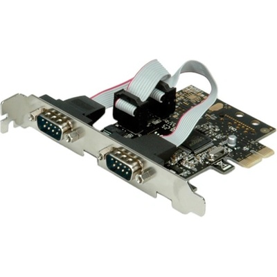 Roline 15.99. 2118 : : VALUE PCI Express адаптер, 2x serial RS232 порта (15.99.2118)