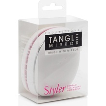 Tangle Mirror Professional Brush With Mirror White
