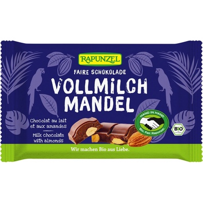 Rapunzel MLÉČNÁ S MANDLEMI 100 G
