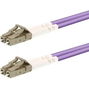 SeaMAX Оптична корда SeaMAX, 3m, LC-LC UPC, MM OM4 50/125, duplex, 2.0mm, LSZH (MM-PC-LC/LC-3-D-OM4)