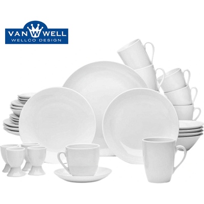 VAN WELL Порцеланов сервиз van well ronda 32 части