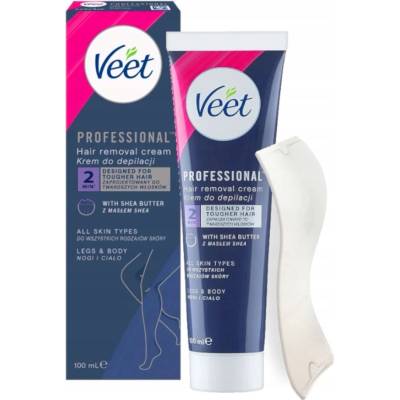 Veet Professional All Skin Types depilační krém pro všechny typy pokožky 100 ml