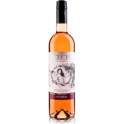 Vinařství Čech Cabernet Sauvignon Adélka pozdní sběr 2024 11,5% 0,75 l (holá láhev)